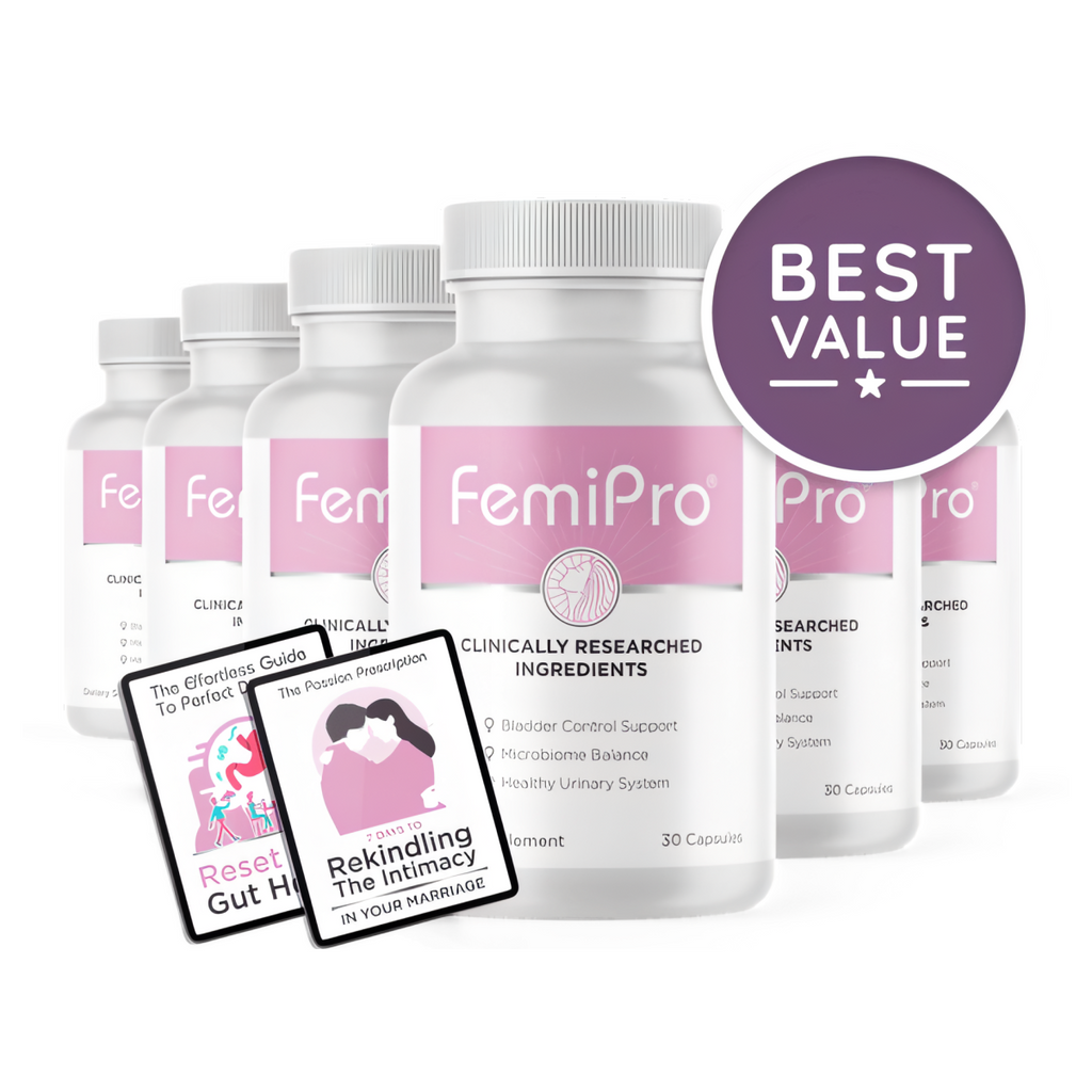 FemiPro - 6 Bottles + 2  Ebooks