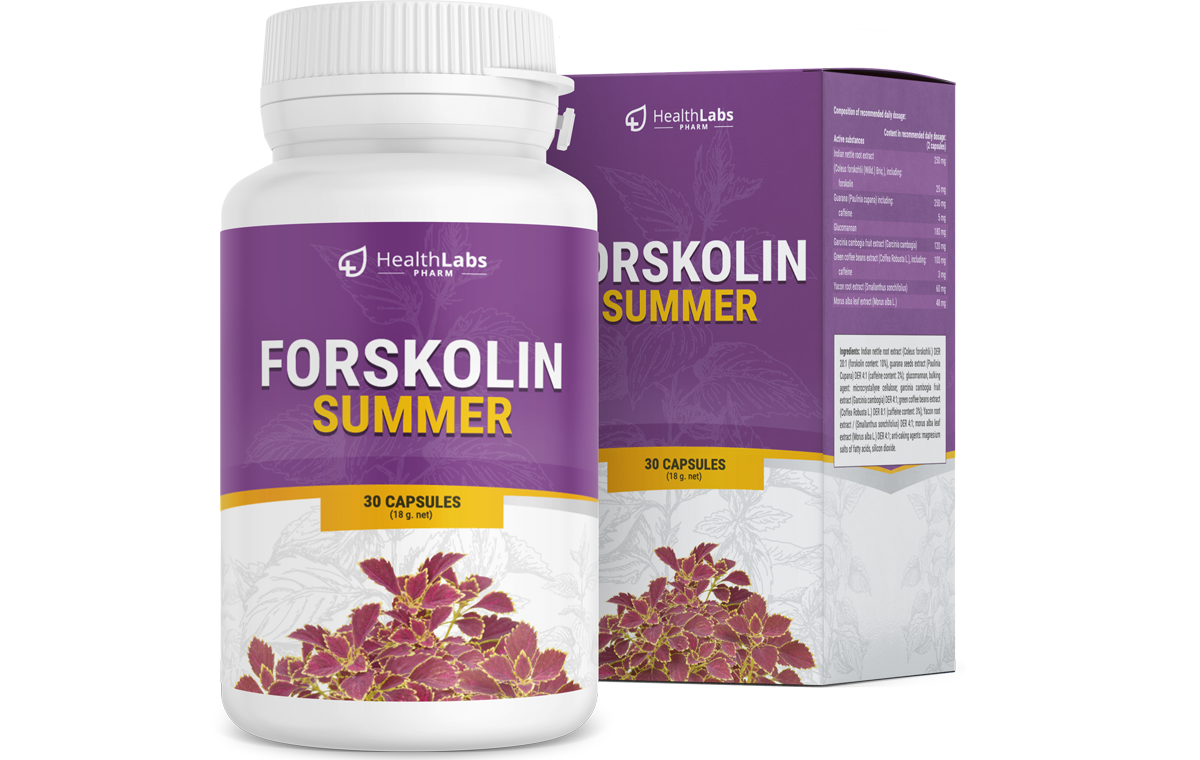 Forskolin Summer - Bezpieczny sposób na wyeliminowanie nadprogramowych kilogramów